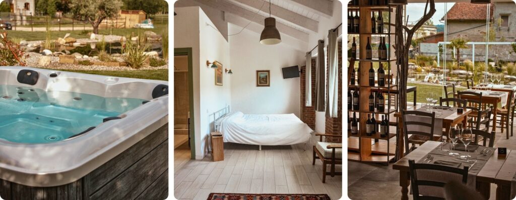 B&B La Barbatella a Palazzo Canavese, tappa della Via Francigena.